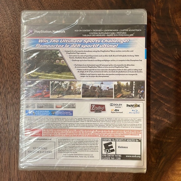 *NEW* PS3 Sports Champions PlayStation Move - Picture 2 of 6